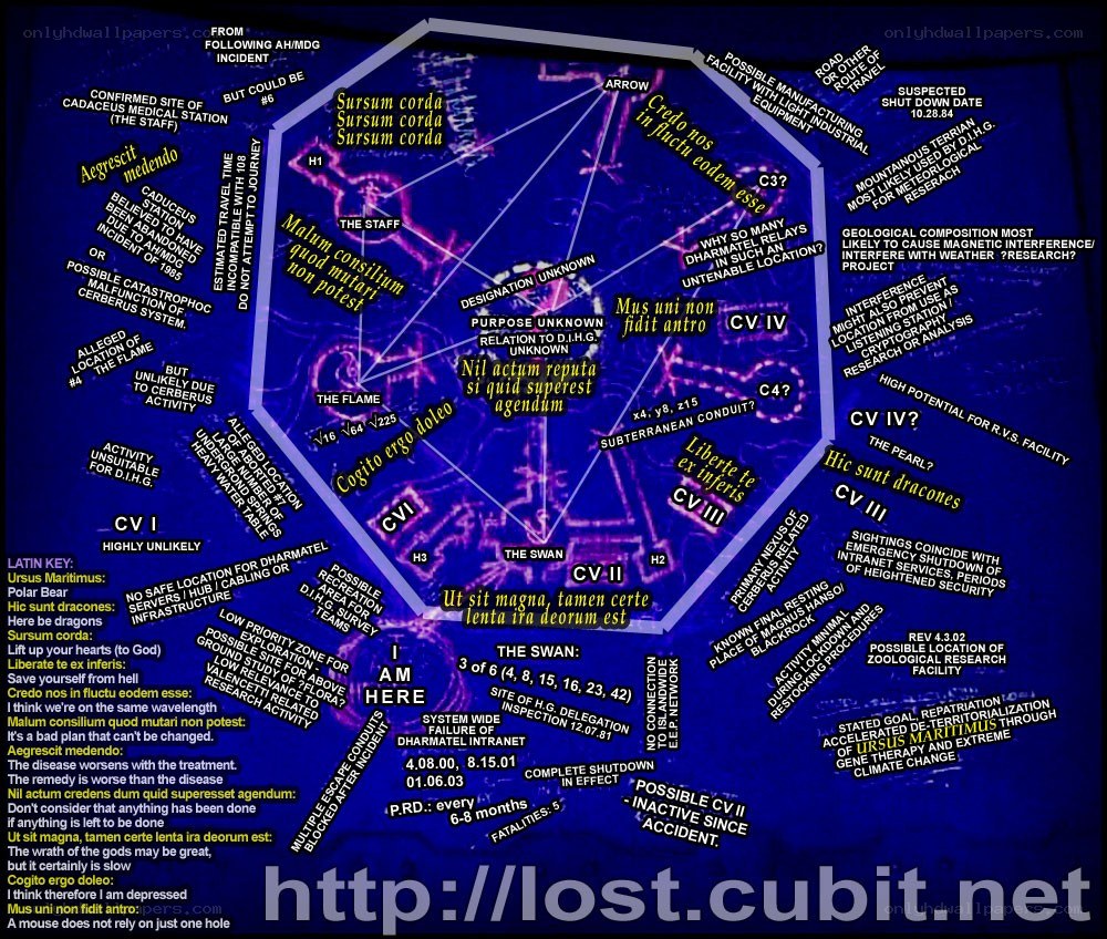 Lost Cubit Map
