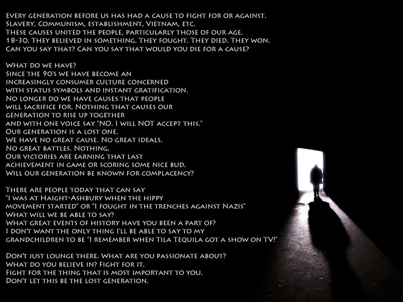Lost Generation Text