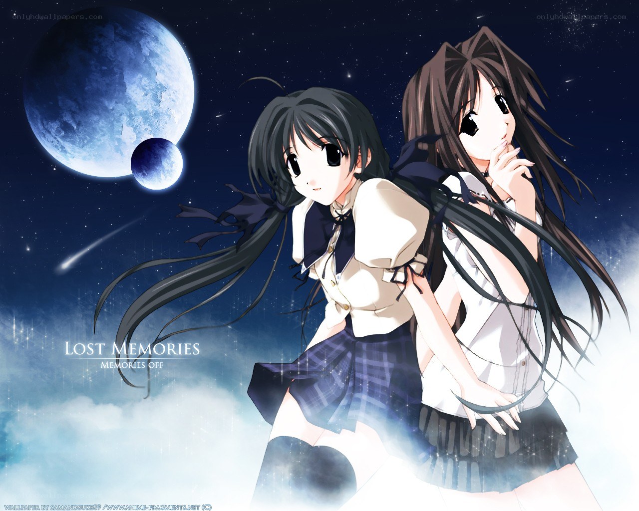 Lost Memories anime art