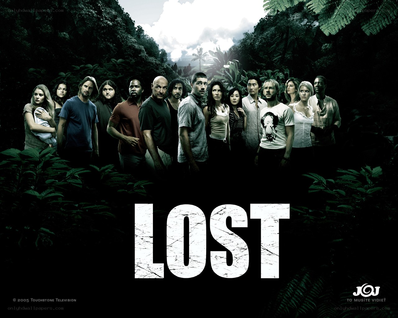 Lost TV series cast poster