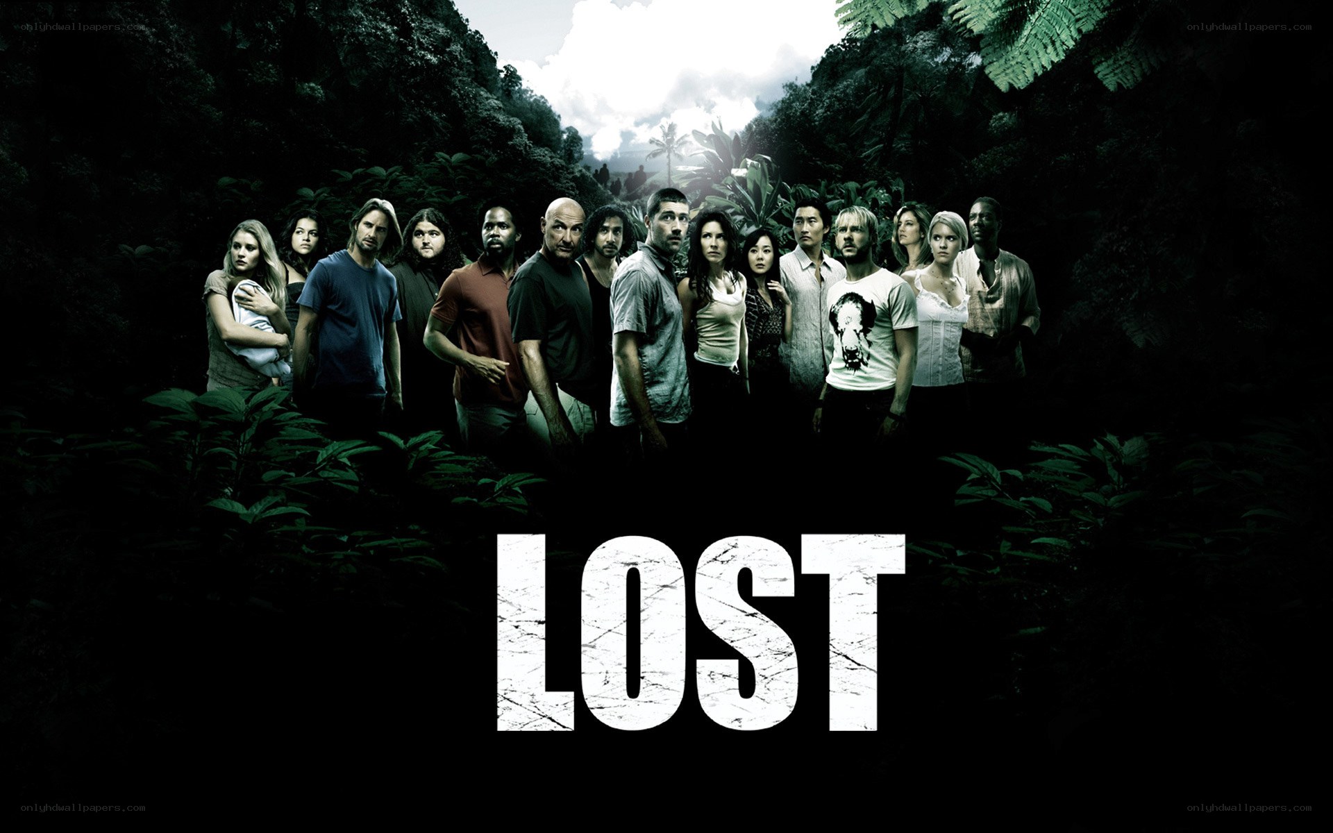 Lost TV show cast poster