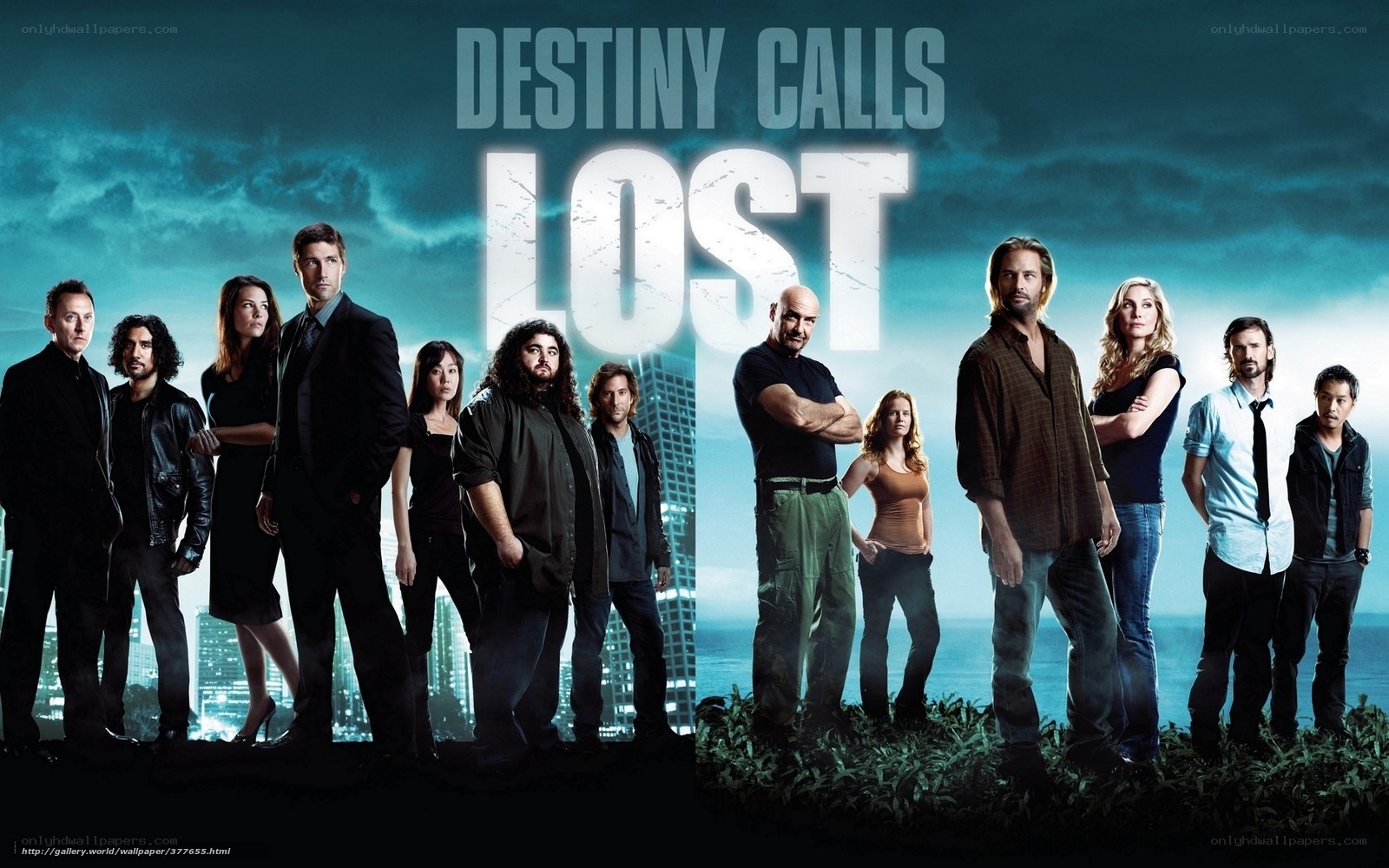 Lost TV show cast poster