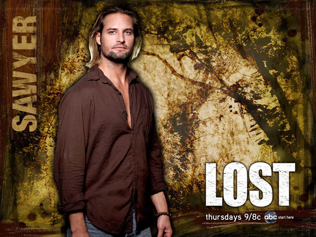 Lost TV show character poster