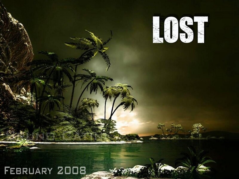 Lost TV show promotional art