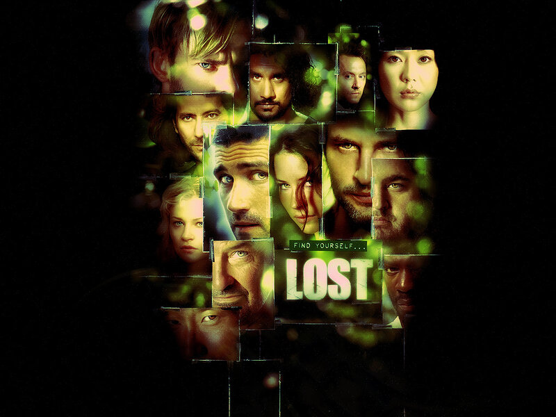 Lost TV show promotional art