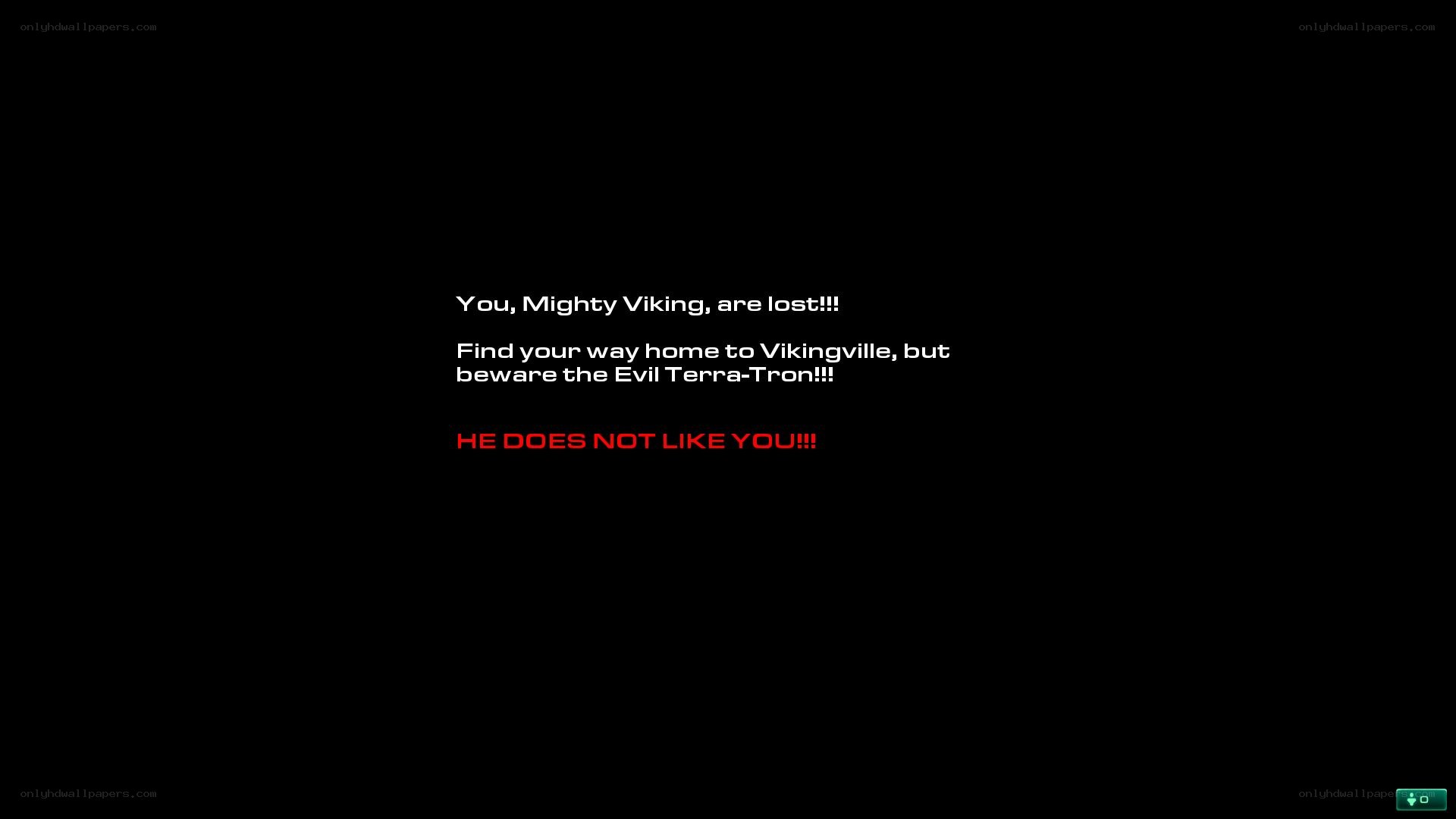 Lost Viking Game Screen