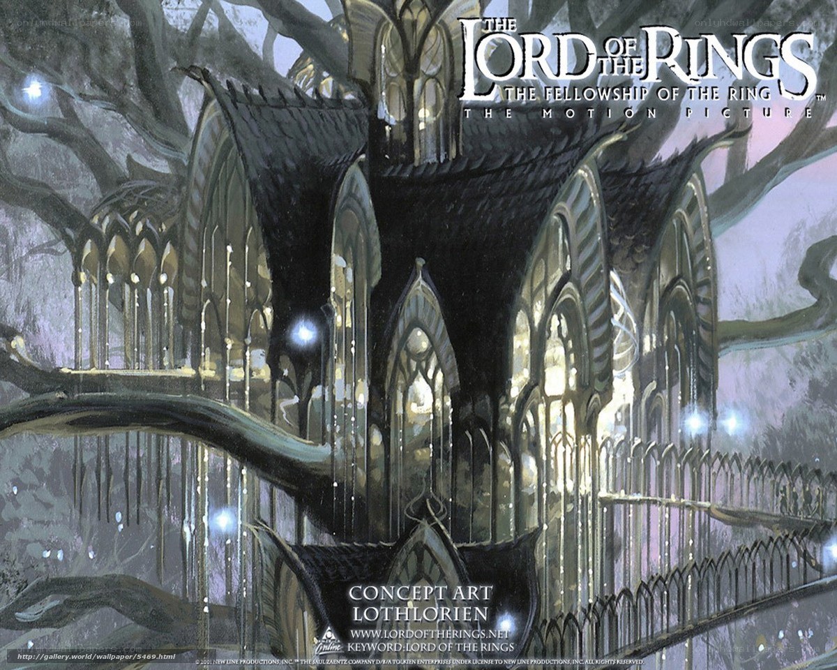 Lothlórien concept art