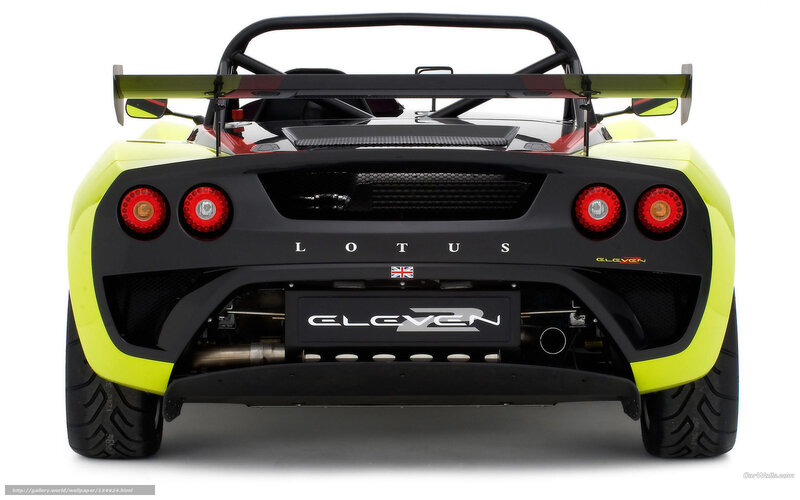 Lotus 11 sports car rear view