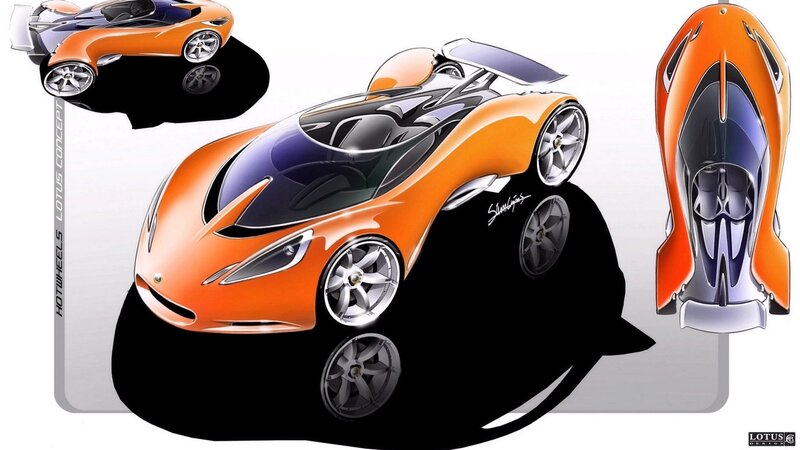 Lotus concept car design