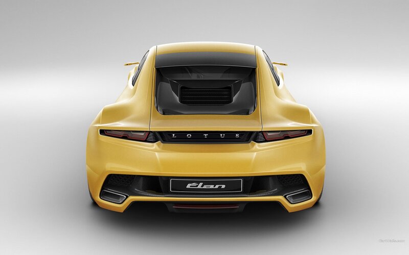 Lotus Elan concept rear view