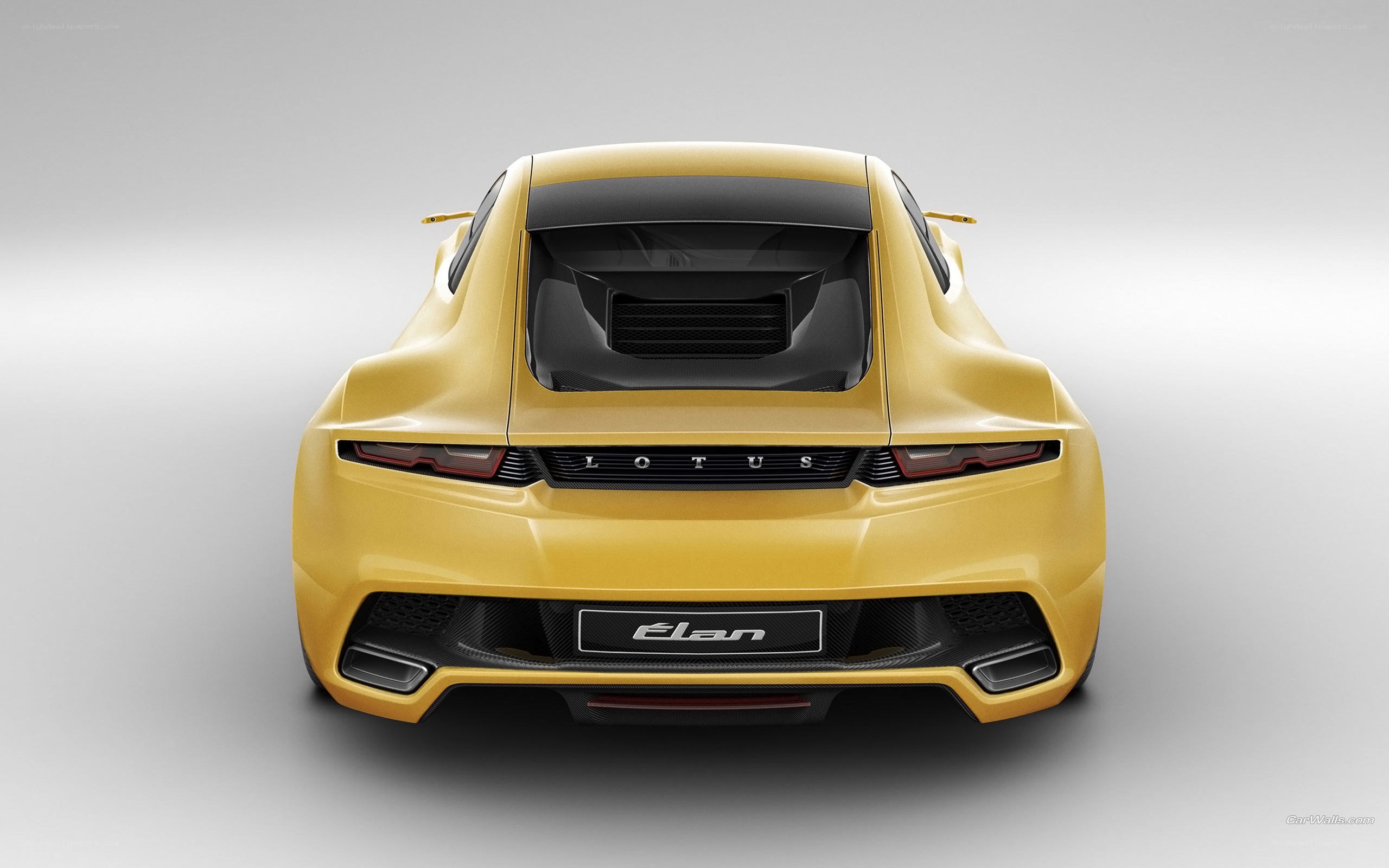 Lotus Elan concept rear view