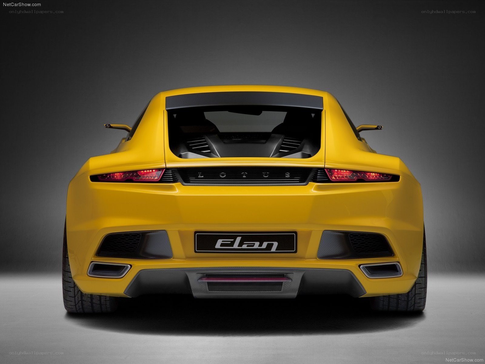 Lotus Elan concept rear view