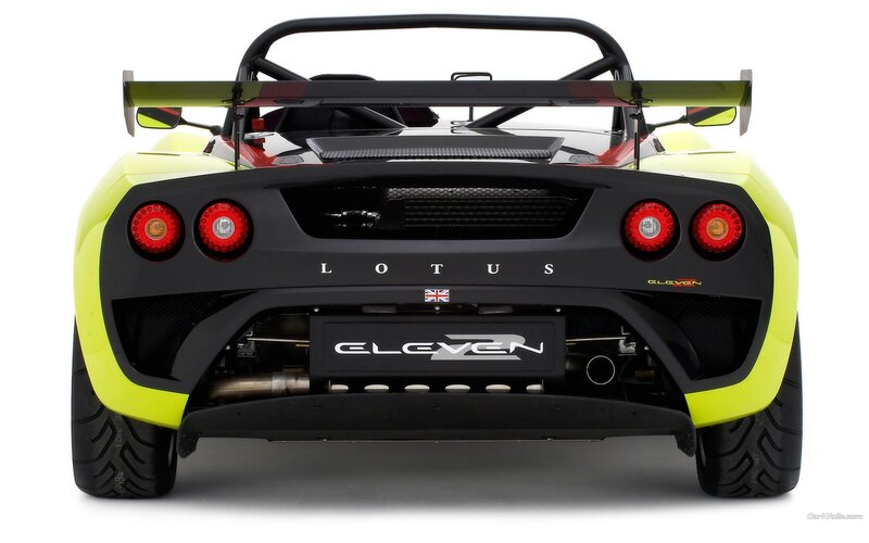 Lotus Eleven rear view