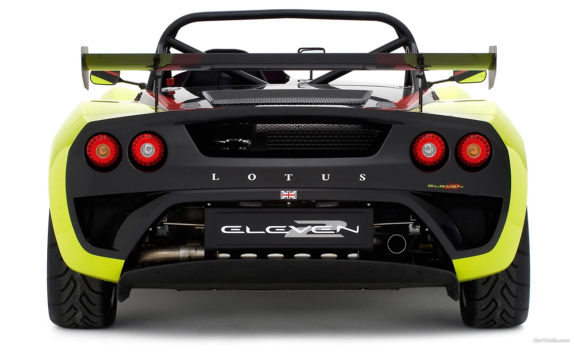 Lotus Eleven rear view