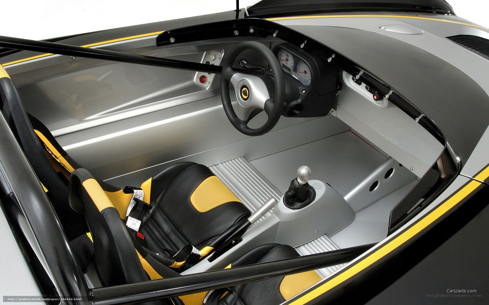 Lotus Elise interior cockpit