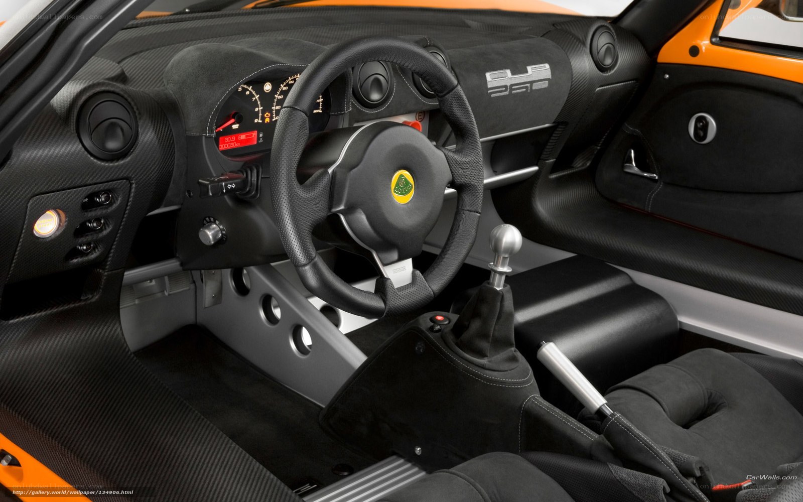 Lotus Elise interior cockpit