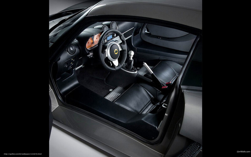 Lotus Elise interior view