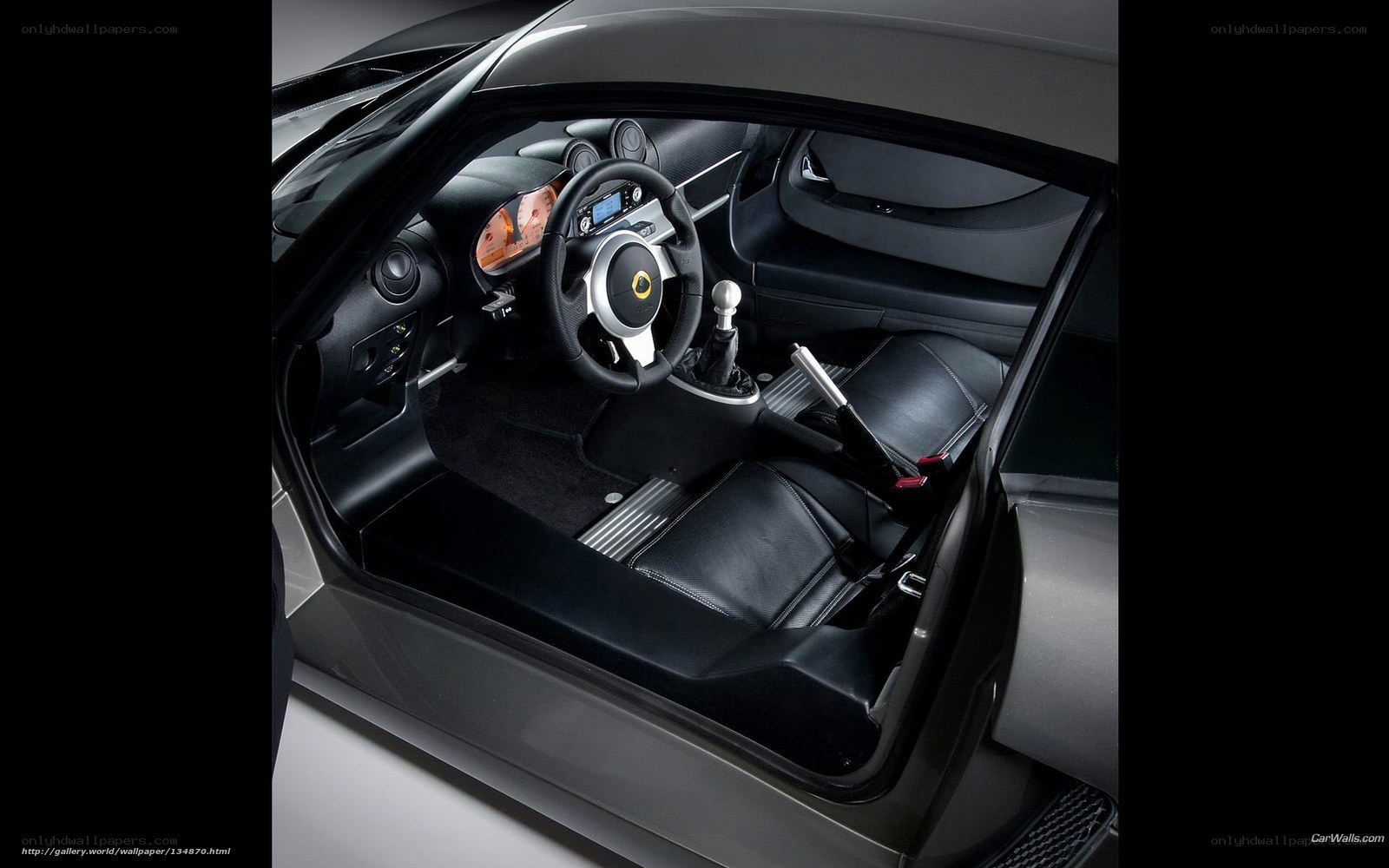 Lotus Elise interior view