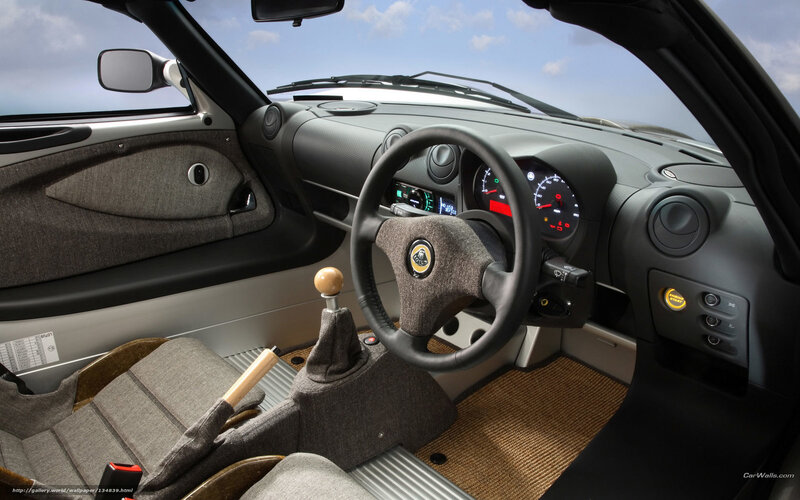 Lotus Elise interior view