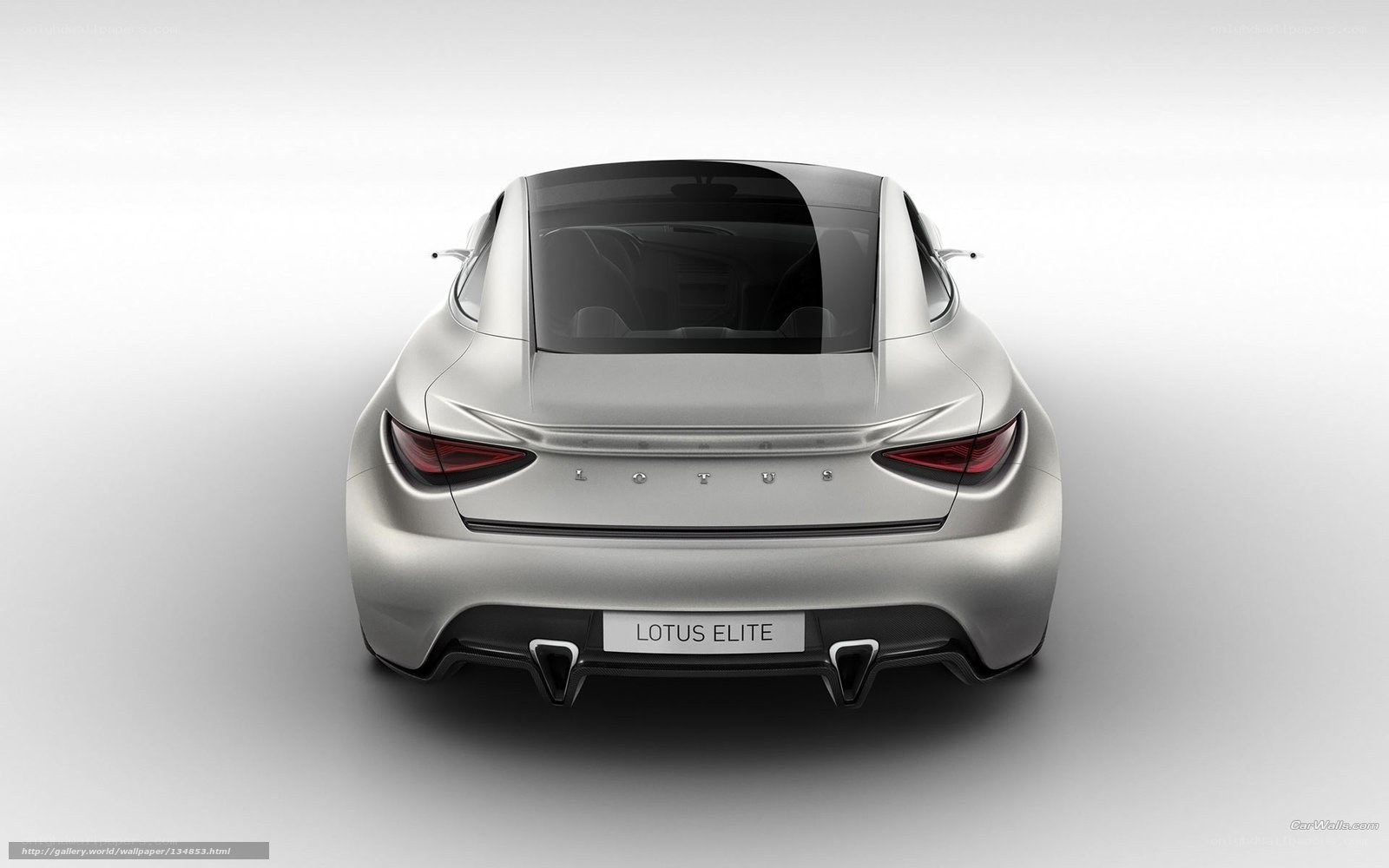 Lotus Elite concept car rear view