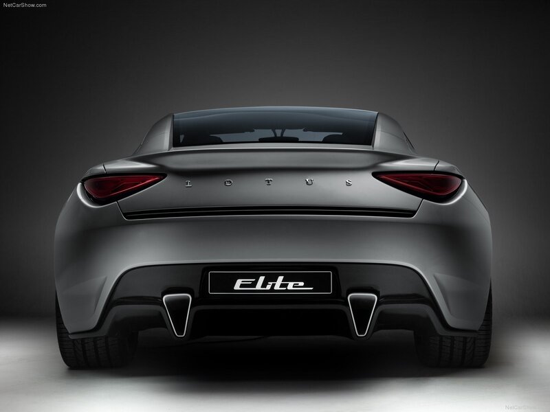 Lotus Elite concept rear view