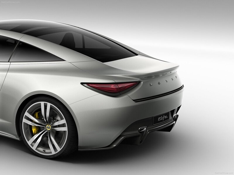 Lotus Elite concept rear view