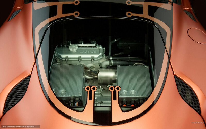 Lotus engine view