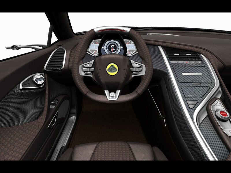 Lotus Evija interior