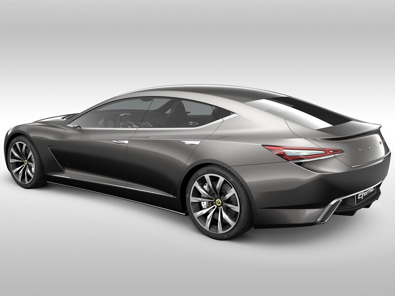 Lotus Evora Concept Car — Gray