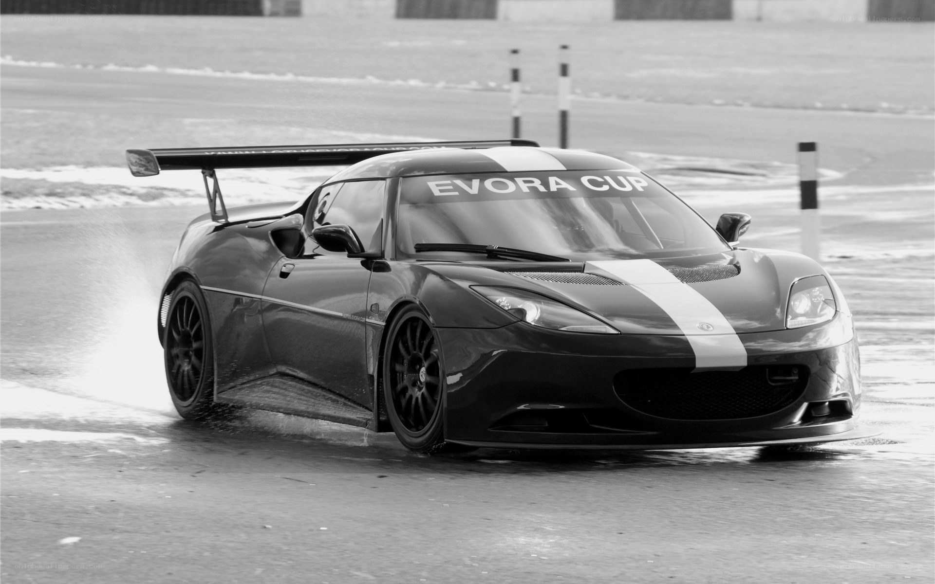 Lotus Evora Cup race car