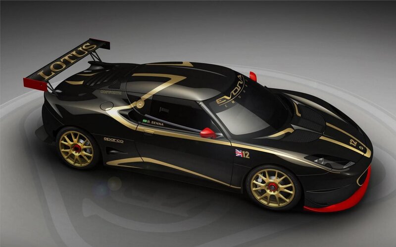 Lotus Evora GT4 race car