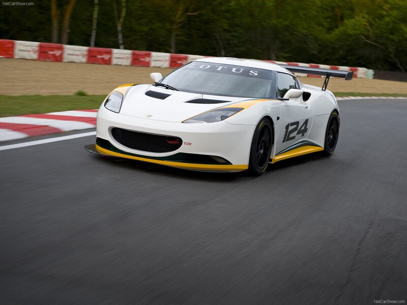 Lotus Evora GT4 race car