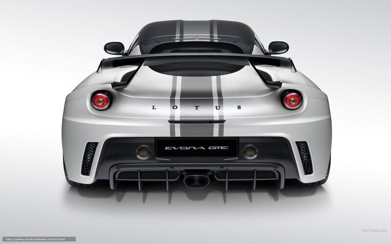 Lotus Evora GTE rear view