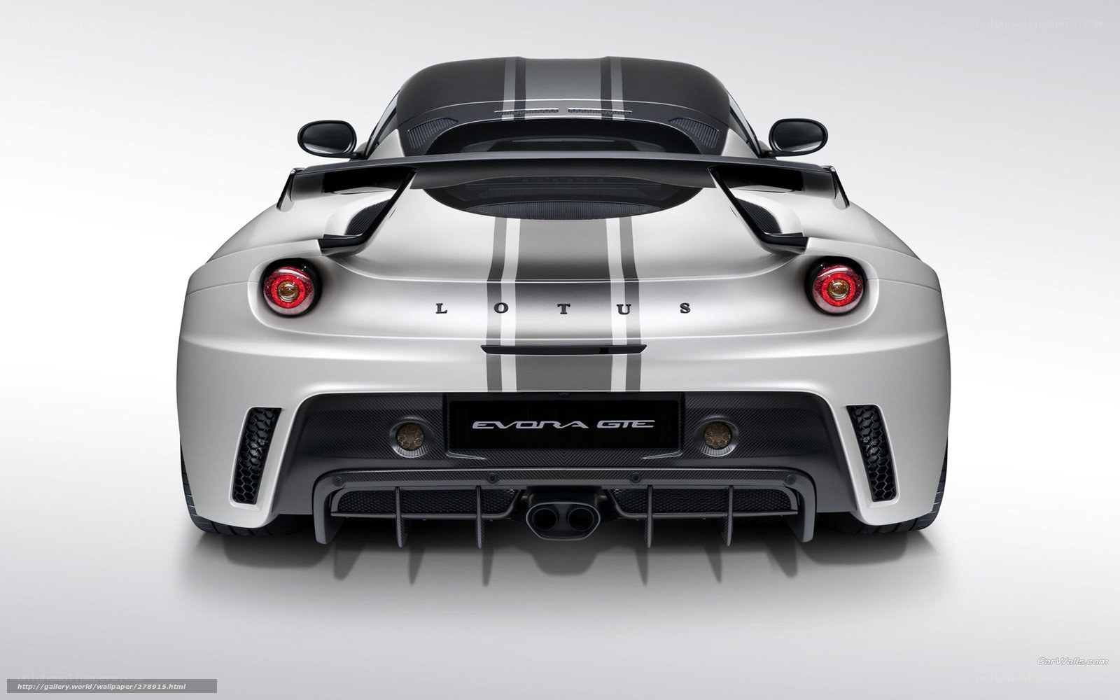 Lotus Evora GTE rear view