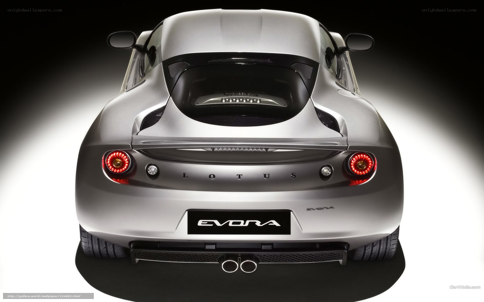 Lotus Evora rear view