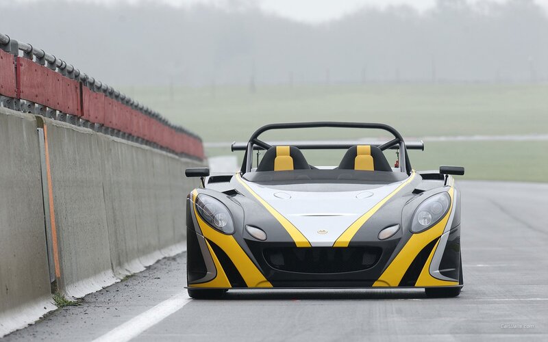 Lotus Exige Race Car on Track