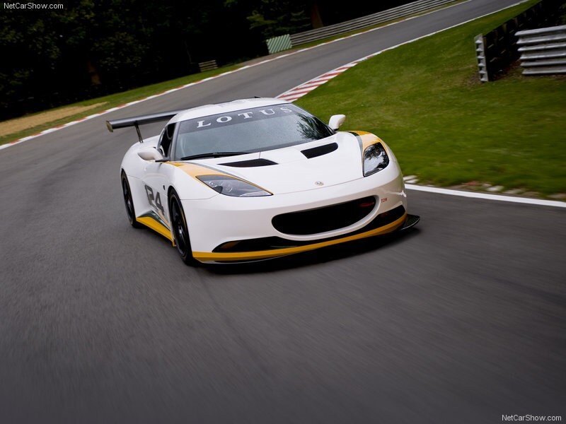 Lotus Exige Race Car on Track