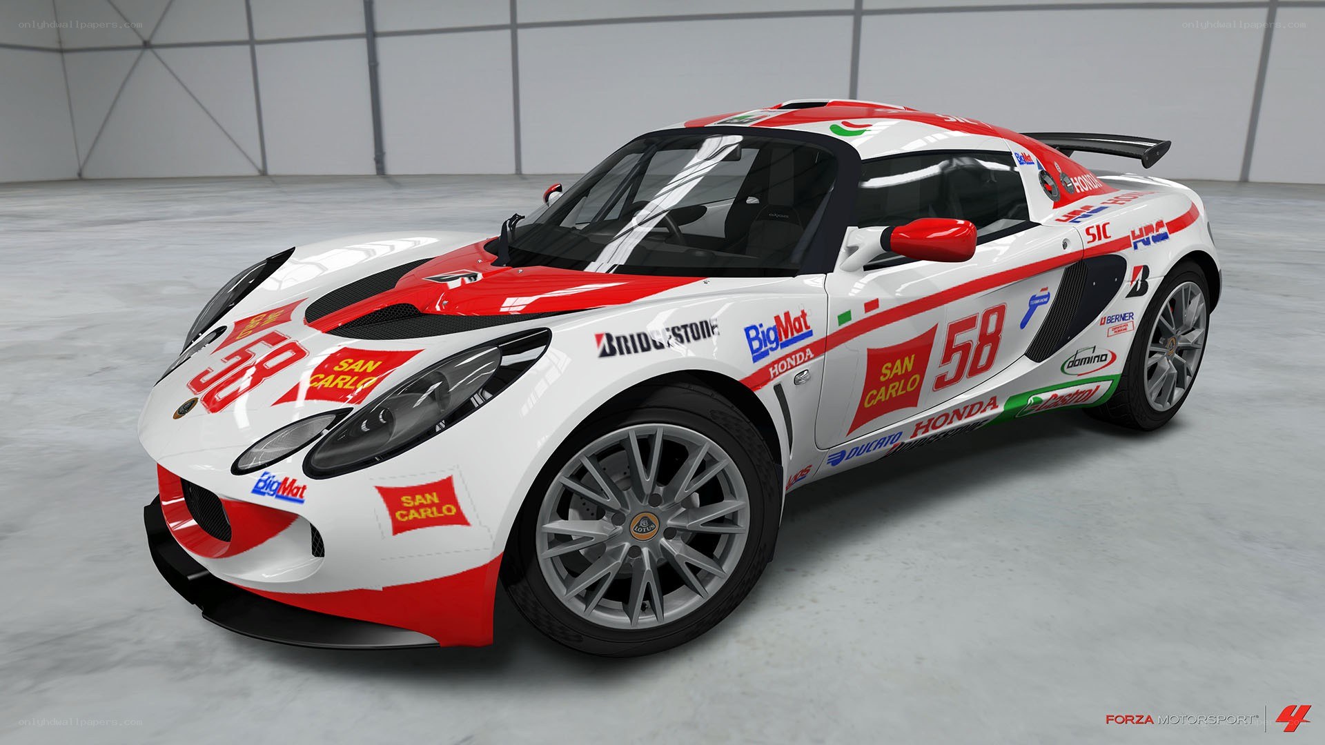 Lotus Exige race car
