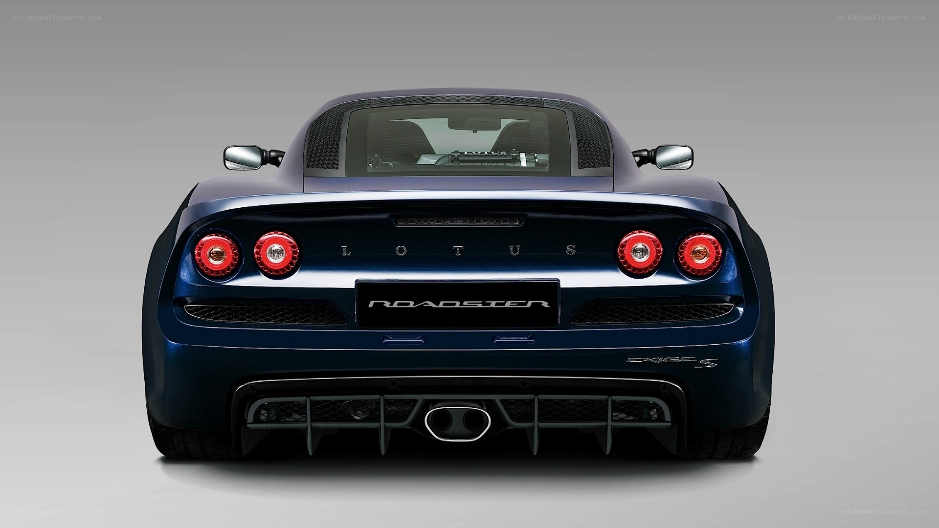Lotus Exige S Roadster rear view