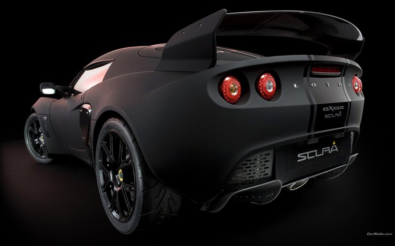 Lotus Exige S Scura rear view