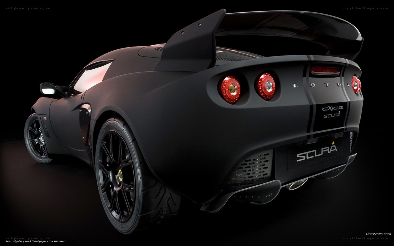 Lotus Exige Scura rear view