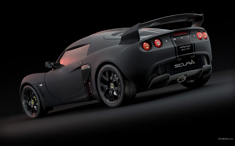 Lotus Exige Scura rear view