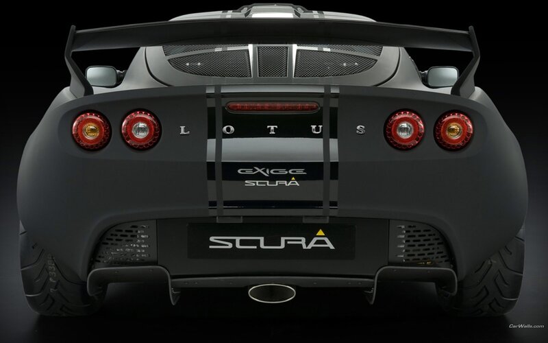 Lotus Exige Scura rear view