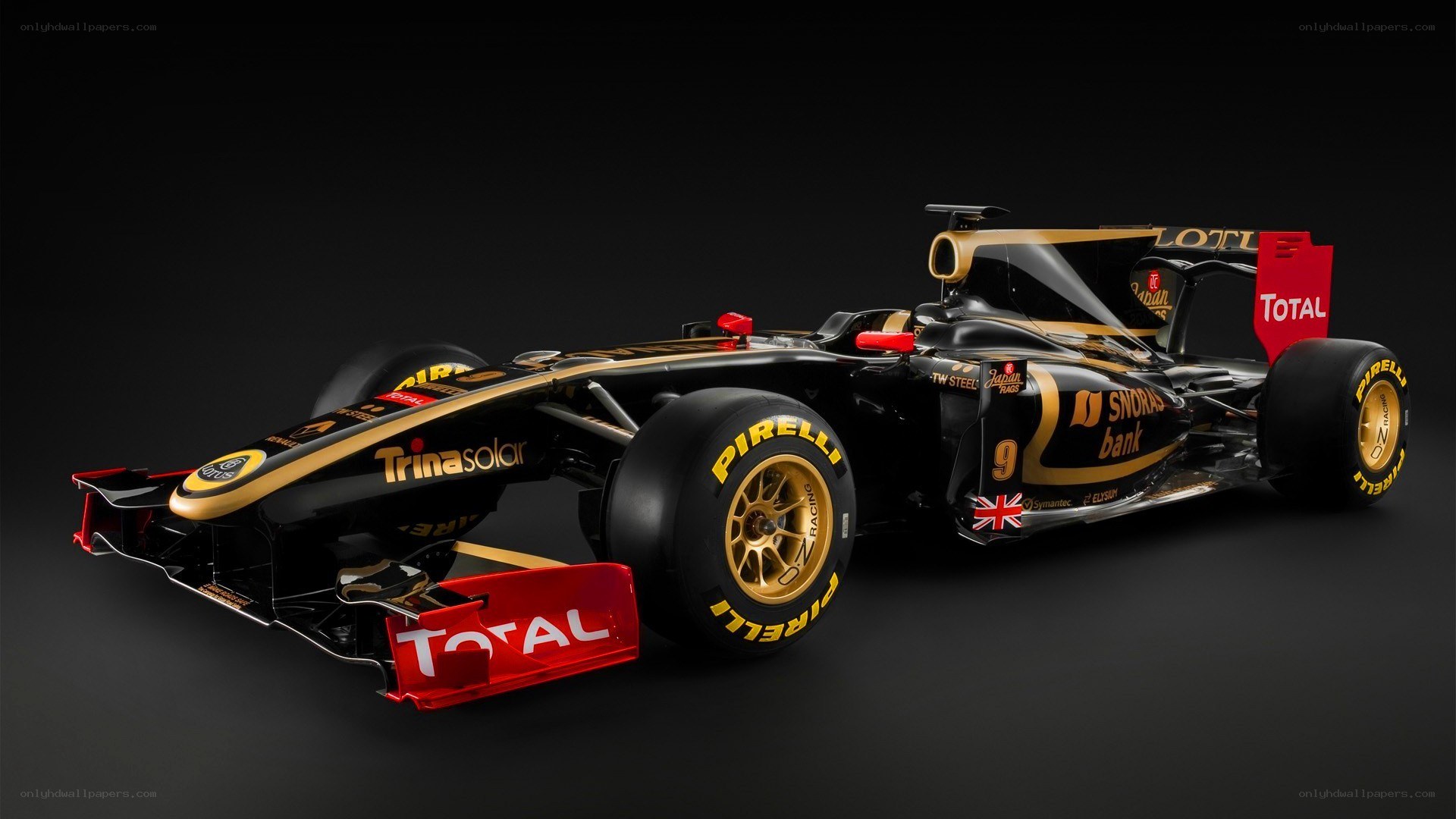 Lotus F1 race car