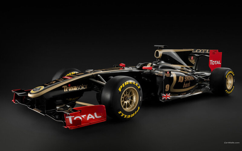 Lotus F1 race car
