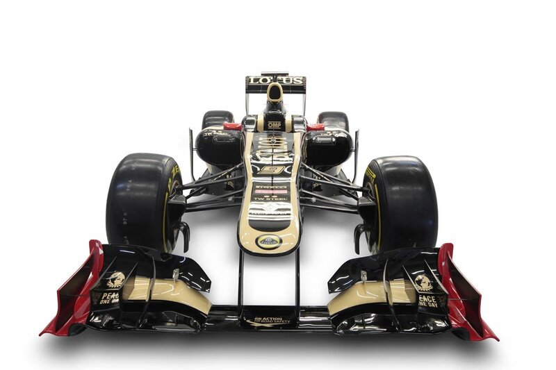 Lotus Formula 1 Car — Black, Neutral