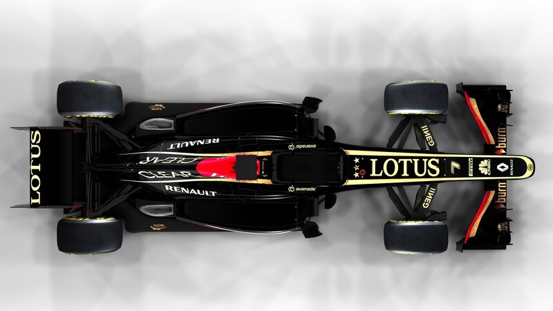 Lotus Formula 1 Car — Black, Technical, 3d Render