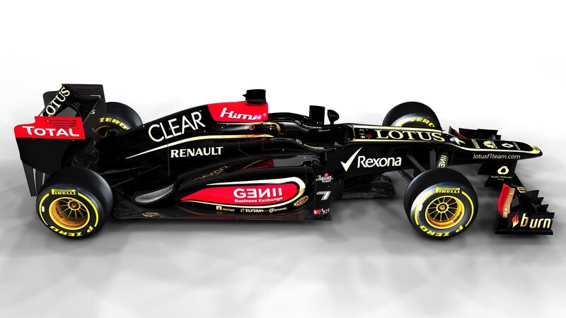 Lotus Formula 1 Car — Black, Technical
