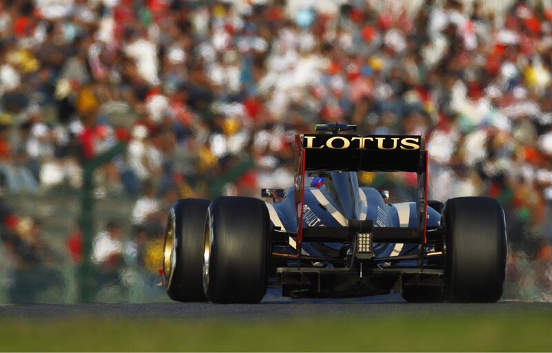 Lotus Formula 1 Car — Blue