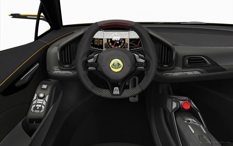 Lotus interior dashboard